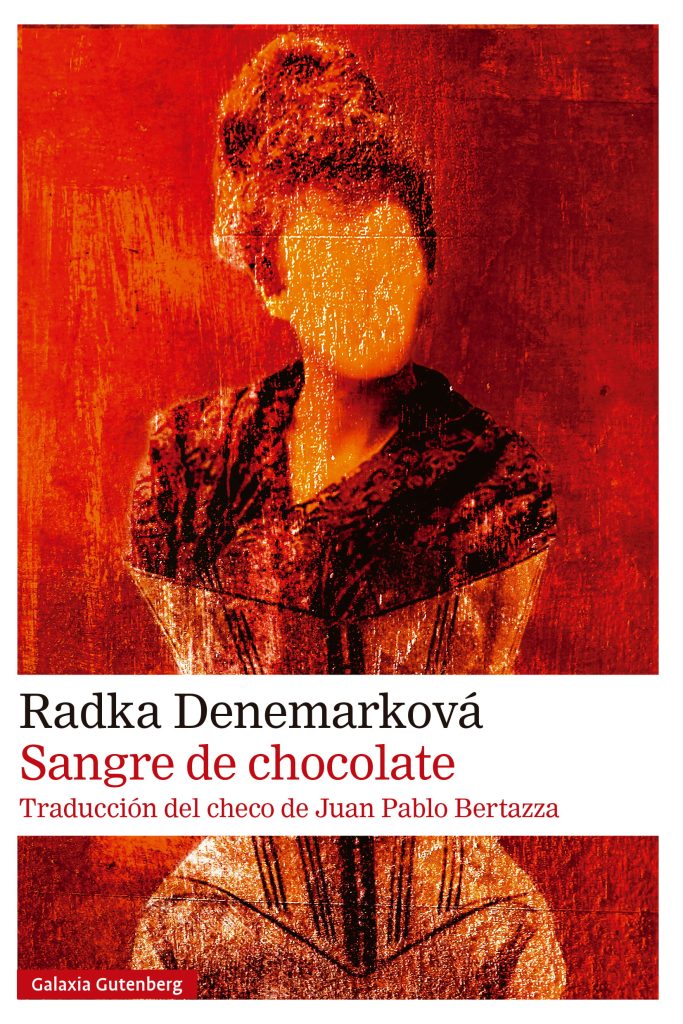 Portada de 'Sangre de chocolate', de Radka Denemarková